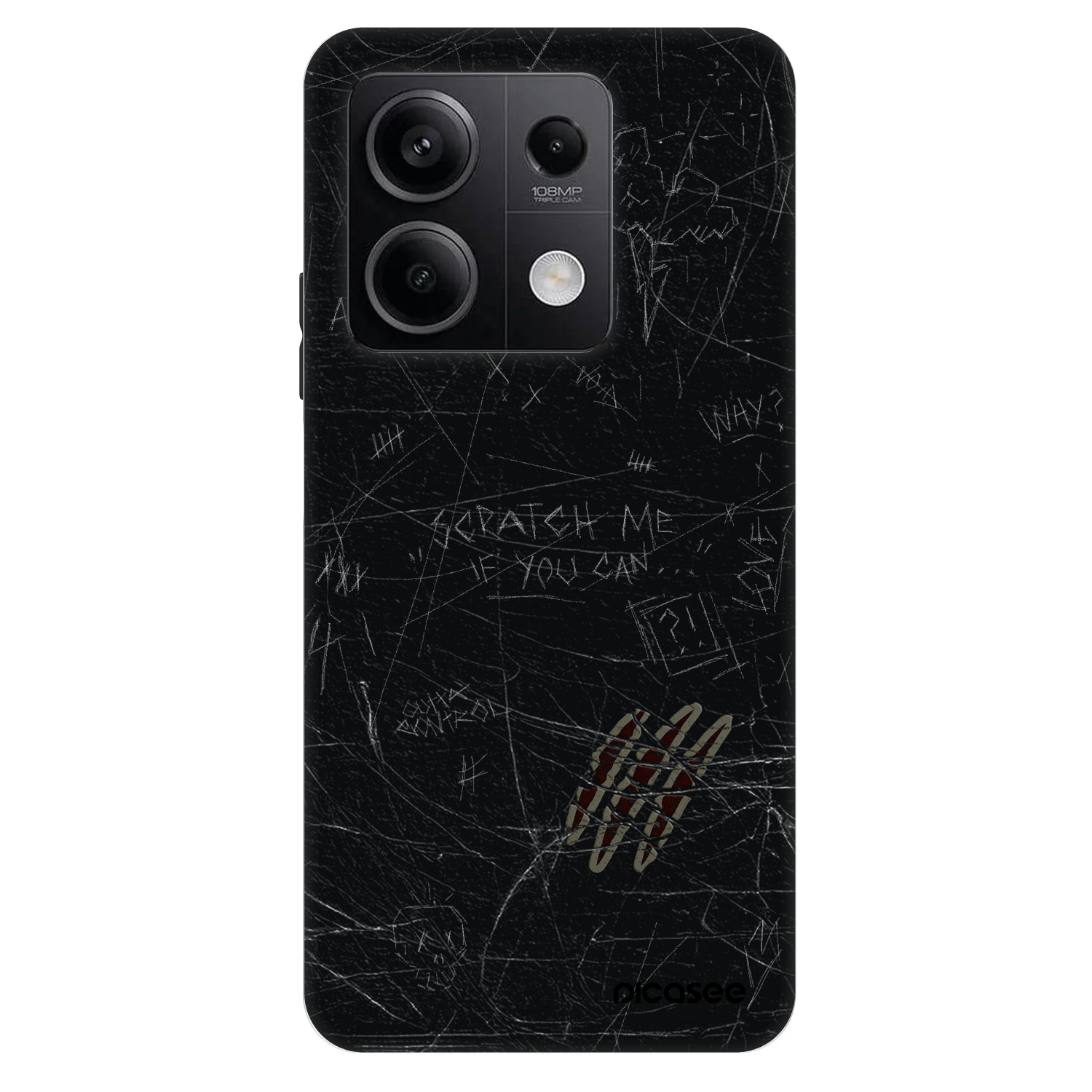 Picasee Fashion Case für Xiaomi Redmi Note 13 5G - SCRATCH