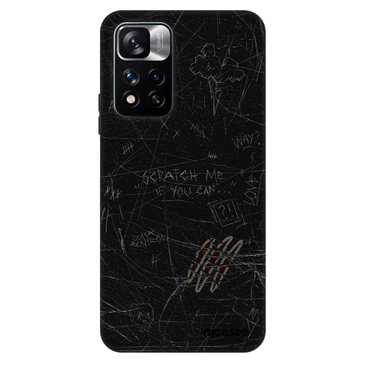 Picasee Fashion Case für Xiaomi Redmi Note 11 Pro 5G - SCRATCH