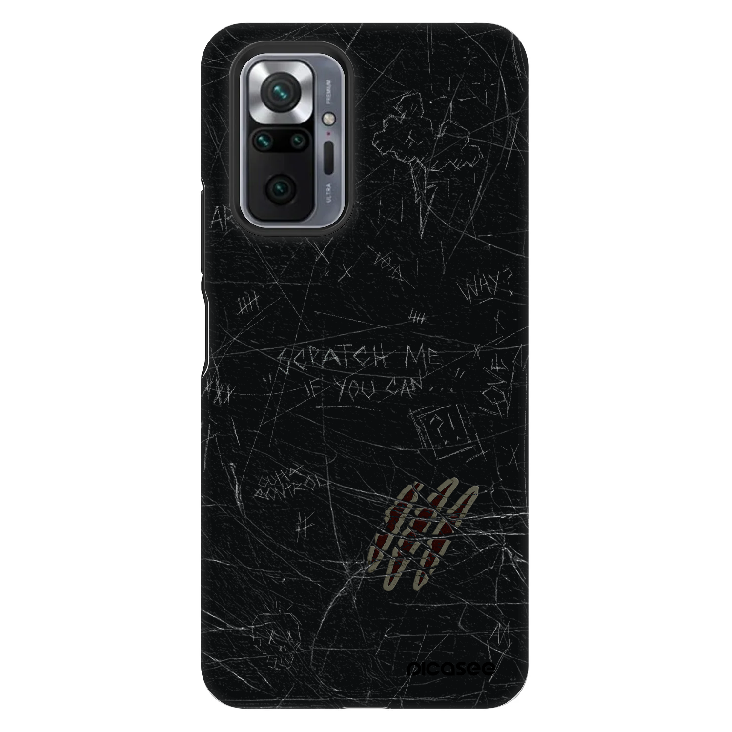 Picasee Fashion Case für Xiaomi Redmi Note 10 Pro - SCRATCH