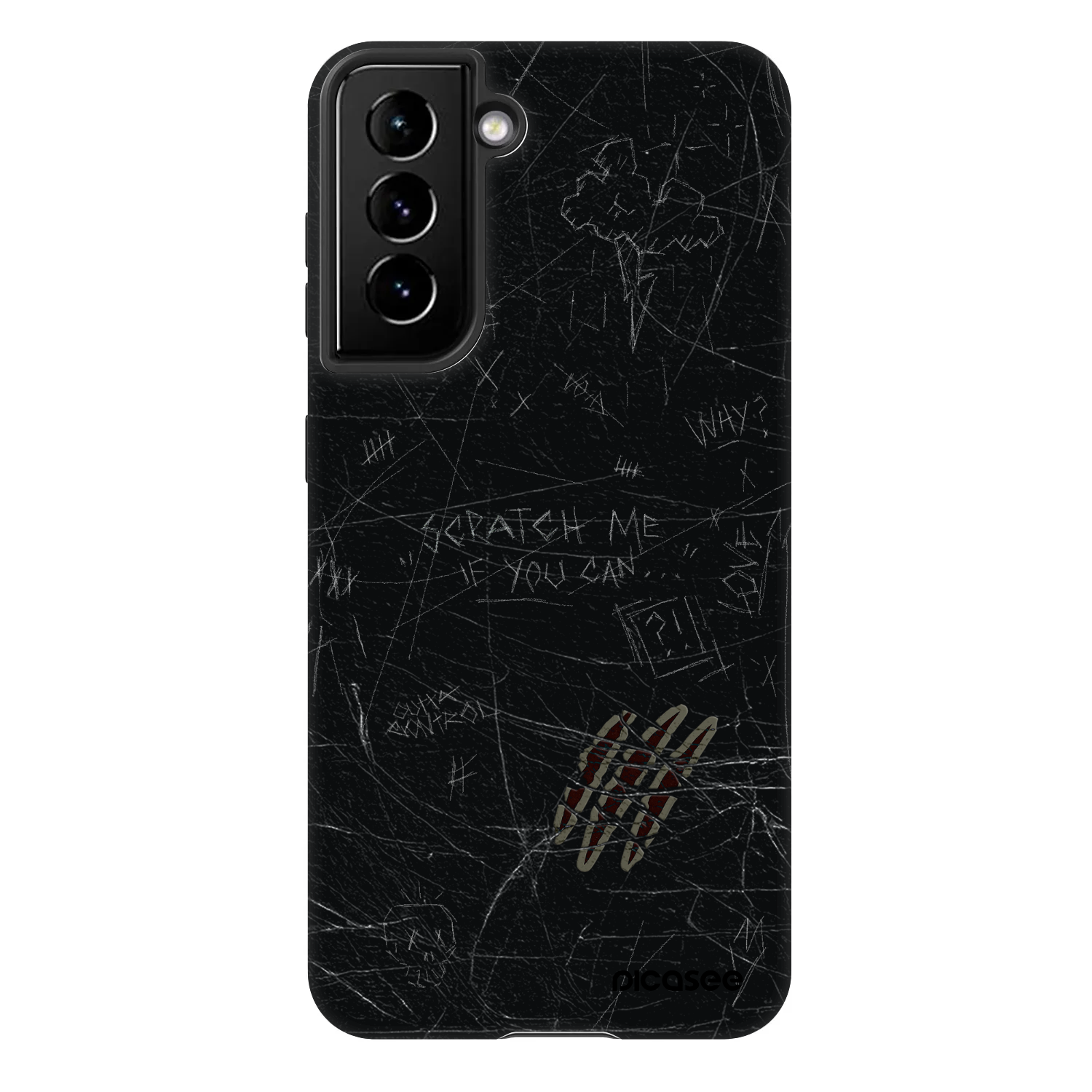 Picasee Fashion Case für Samsung Galaxy S22 5G - SCRATCH
