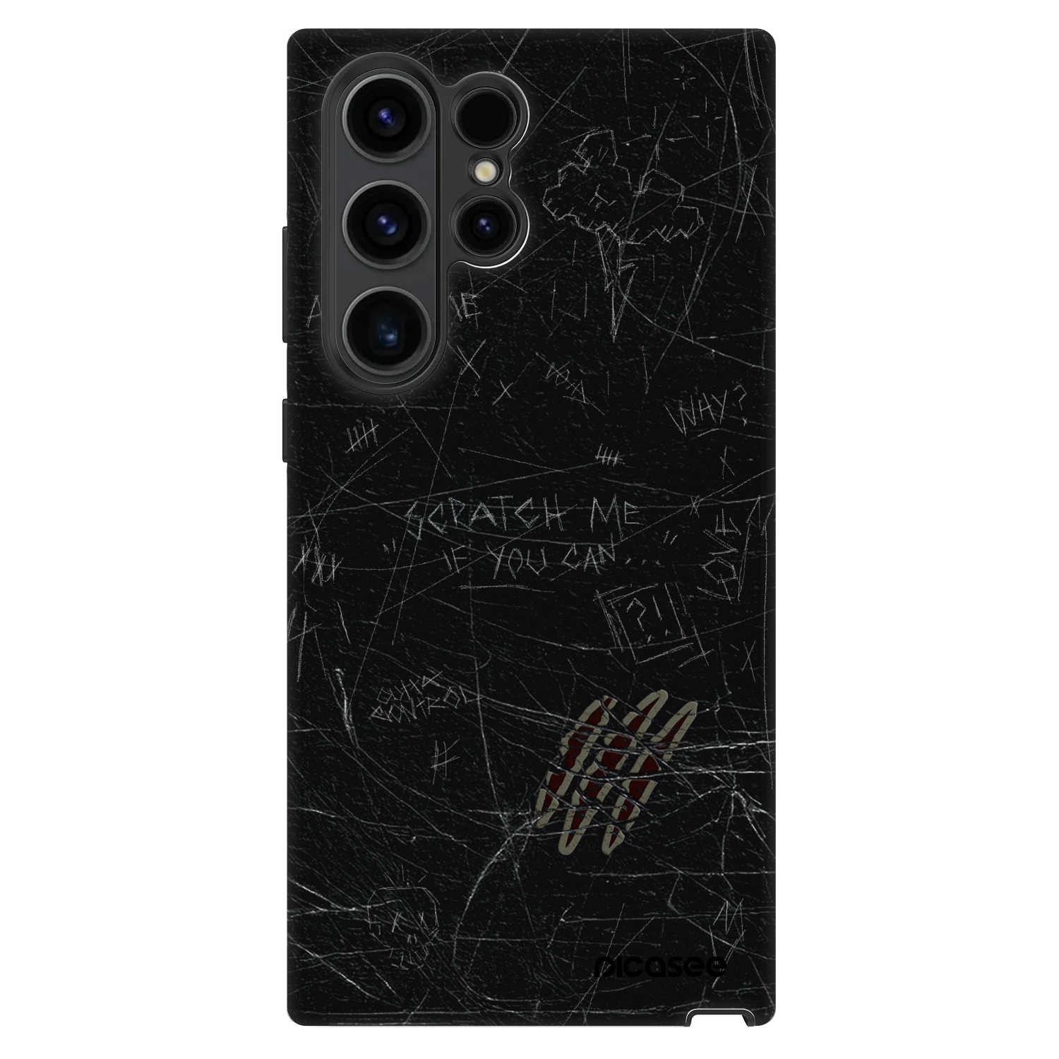 Picasee Fashion Case für Samsung Galaxy S22 Ultra 5G - SCRATCH