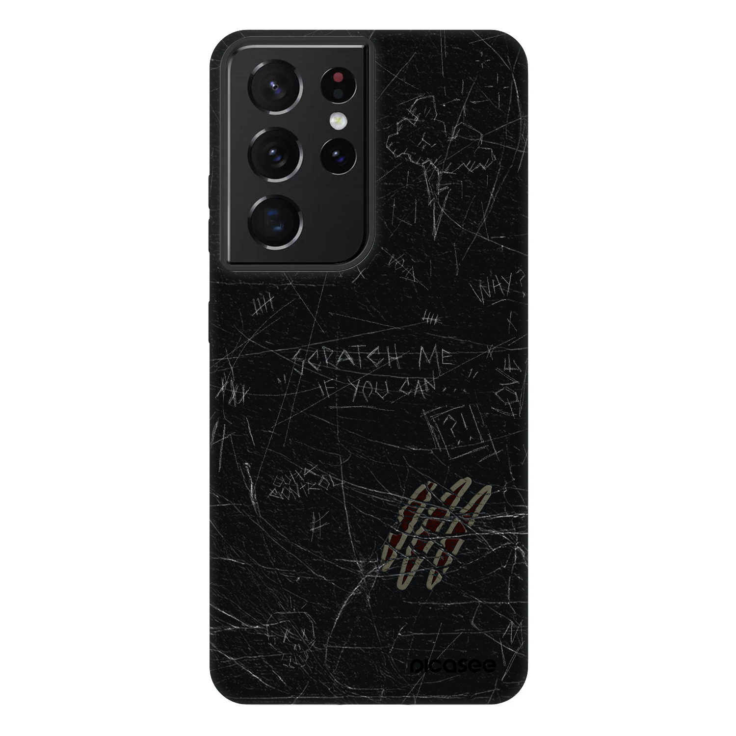 Picasee Fashion Case für Samsung Galaxy S21 Ultra 5G G998B - SCRATCH