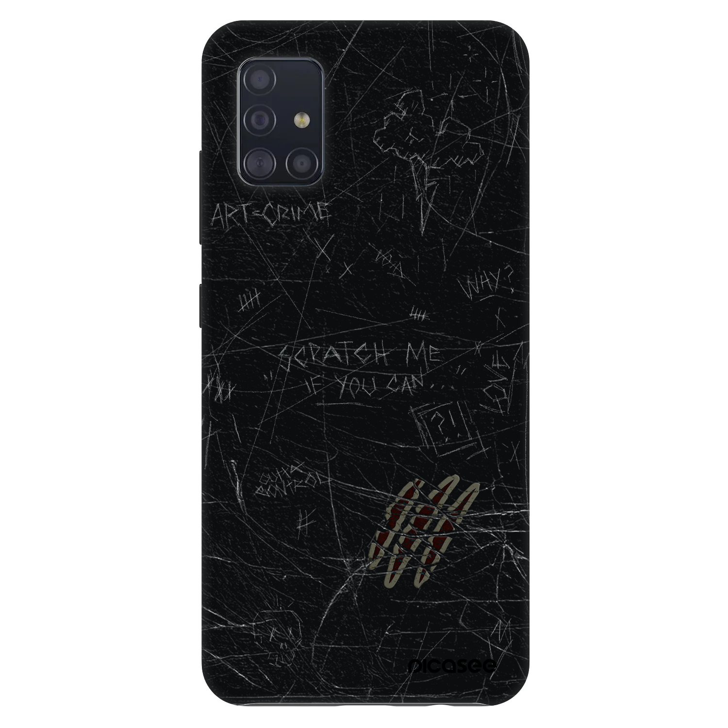 Picasee Fashion Case für Samsung Galaxy A51 A515F - SCRATCH