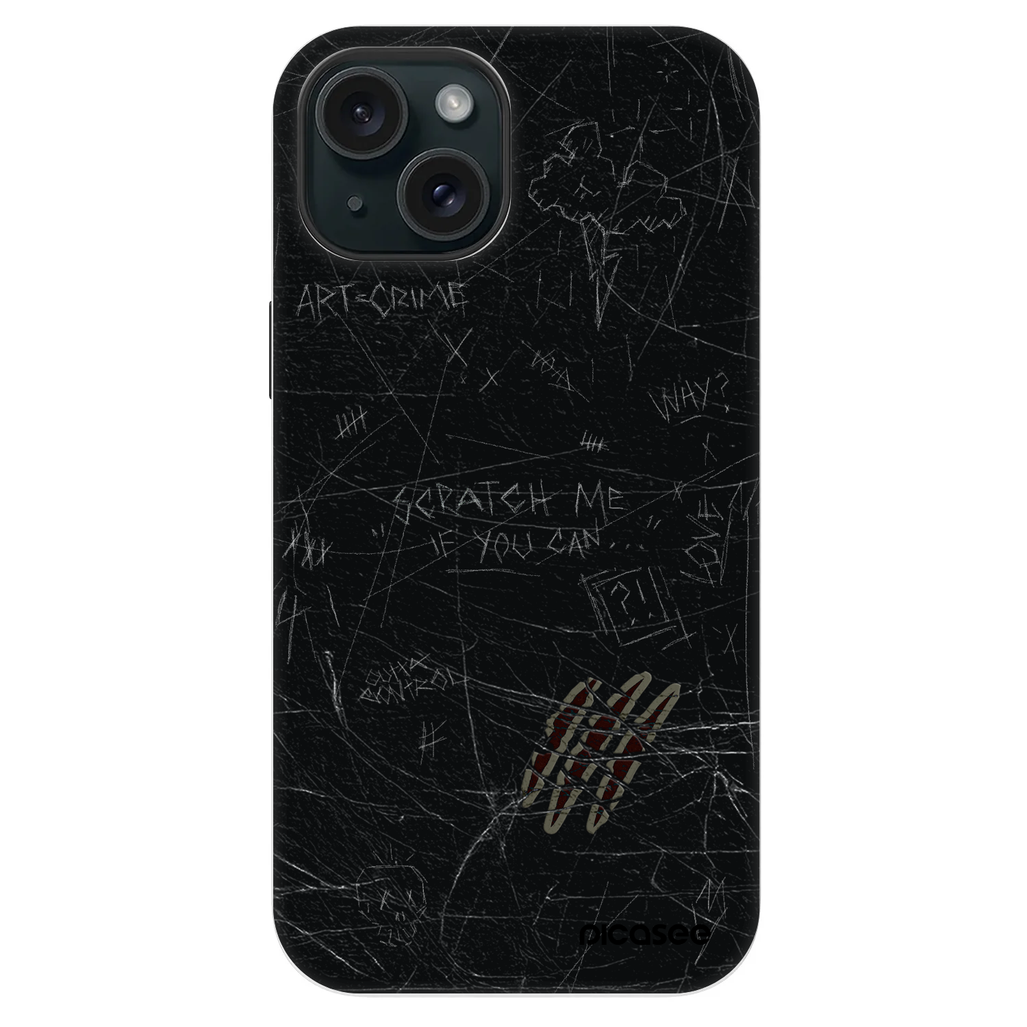 Picasee Fashion Case MagSafe für Apple iPhone 14 - SCRATCH