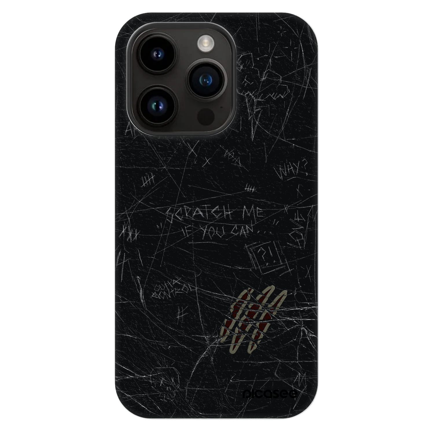 Picasee Fashion Case MagSafe für Apple iPhone 14 Pro - SCRATCH