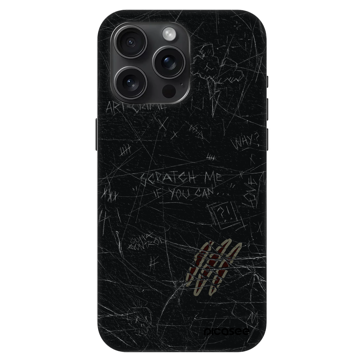 Picasee Fashion Case MagSafe für Apple iPhone 15 Pro Max - SCRATCH