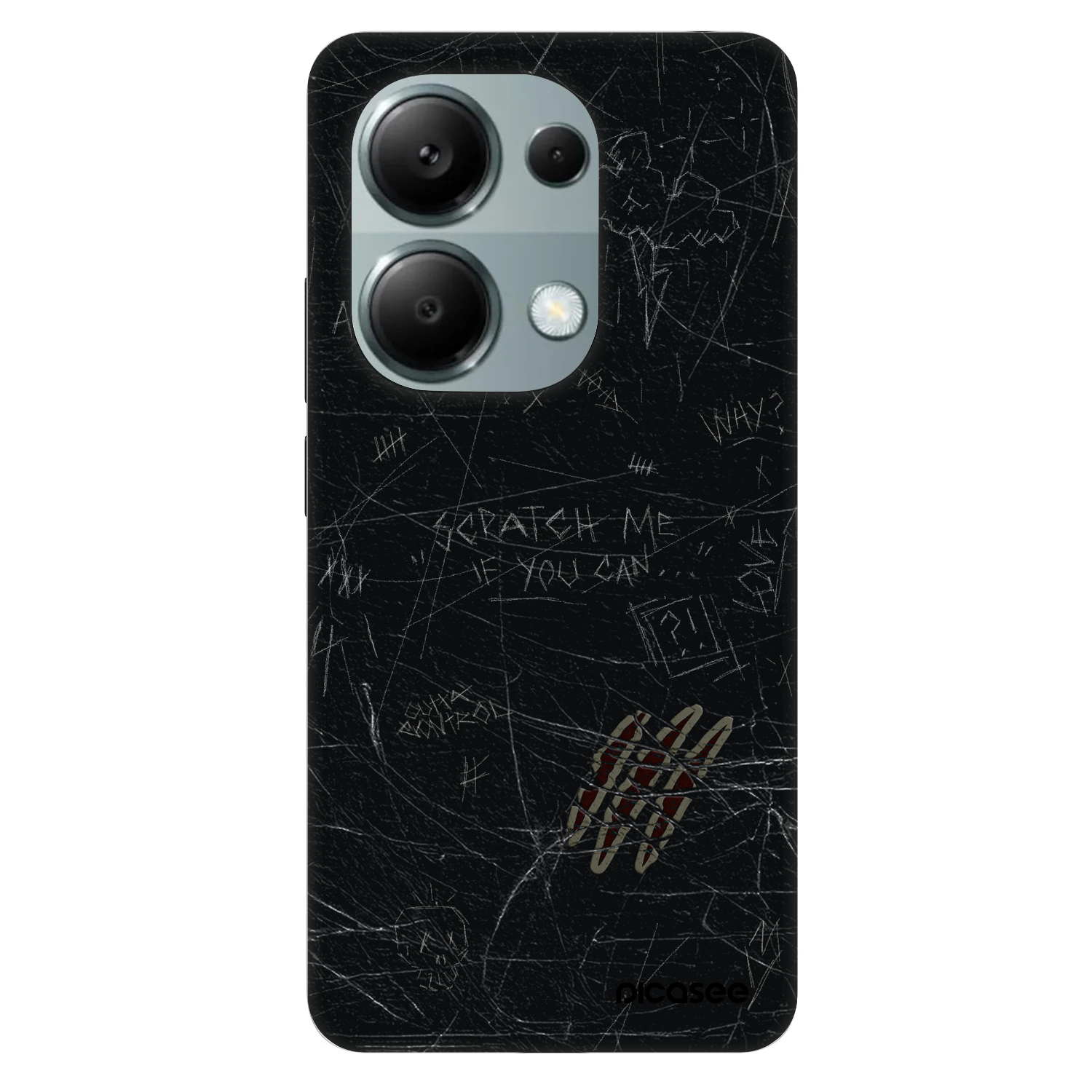 Picasee Fashion Case für Xiaomi Redmi Note 13 Pro 4G - SCRATCH