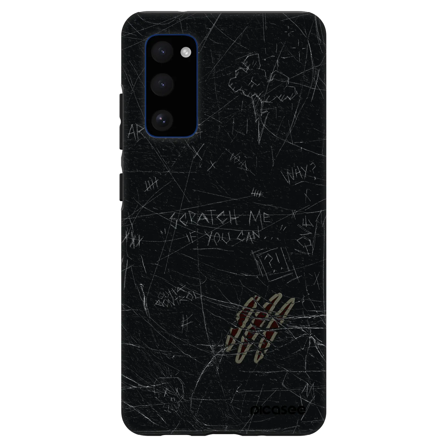 Picasee Fashion Case für Samsung Galaxy S20 FE - SCRATCH