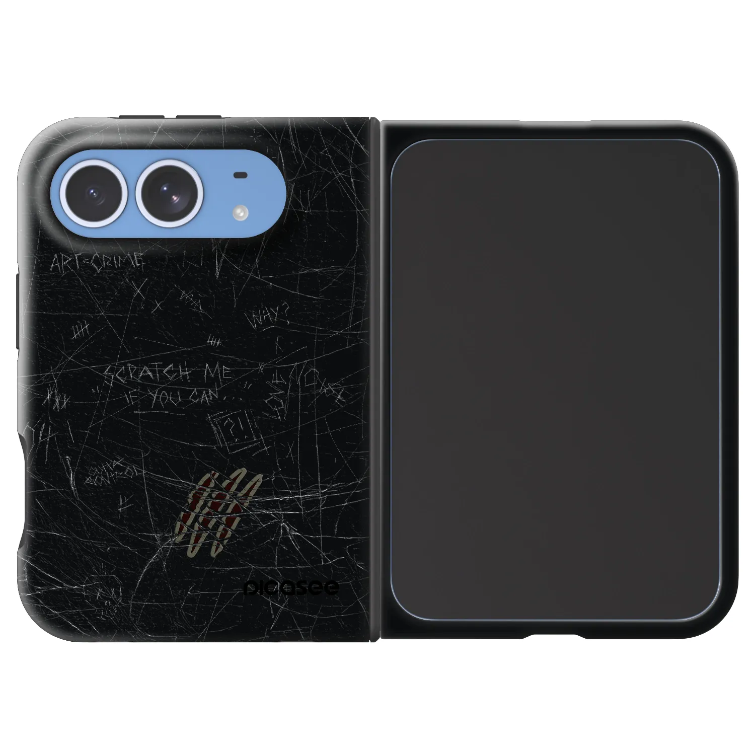 Picasee Fashion Case MagSafe für Apple iPhone Duo - SCRATCH