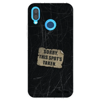 Picasee Huawei P20 Lite Hülle - Transparentes Silikon - SORRY