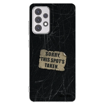 Picasee Samsung Galaxy A52s 5G A528B Hülle - Transparentes Silikon - SORRY