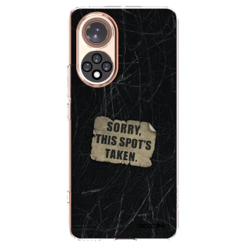 Picasee Honor 50 5G Hülle - Transparentes Silikon - SORRY