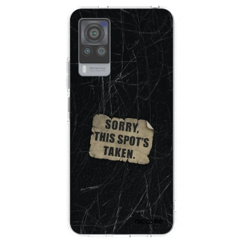 Picasee Vivo X60 Pro 5G Hülle - Transparentes Silikon - SORRY