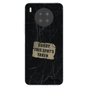 Picasee Huawei Nova 8i Hülle - Transparentes Silikon - SORRY