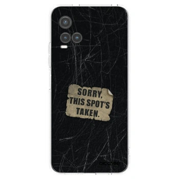 Picasee Vivo Y33s Hülle - Transparentes Silikon - SORRY