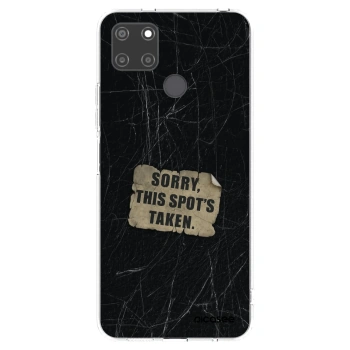 Picasee Realme C21Y Hülle - Transparentes Silikon - SORRY