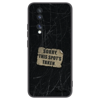 Picasee Honor 70 Hülle - Schwarzes Silikon - SORRY