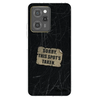 Picasee Xiaomi Poco X5 Pro Hülle - Schwarzes Silikon - SORRY