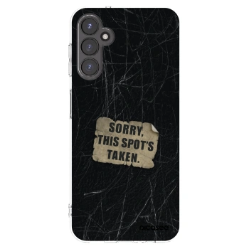 Picasee Samsung Galaxy A14 4G A145R Hülle - Transparentes Silikon - SORRY