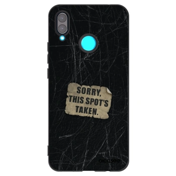 Picasee Huawei Nova 3 Hülle - Schwarzes Silikon - SORRY