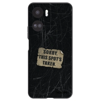 Picasee Honor 90 Lite 5G Hülle - Schwarzes Silikon - SORRY