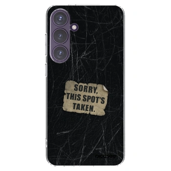 Picasee Samsung Galaxy S24+ S926B 5G Hülle - Transparentes Silikon - SORRY