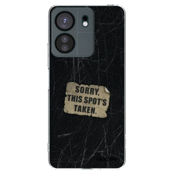 Picasee Xiaomi Redmi 13C 4G Hülle - Transparentes Silikon - SORRY