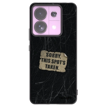 Picasee Xiaomi Redmi Note 13 Pro 5G Hülle - Schwarzes Silikon - SORRY