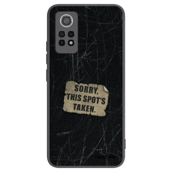 Picasee Xiaomi Redmi Note 12 Pro 4G Hülle - Schwarzes Silikon - SORRY