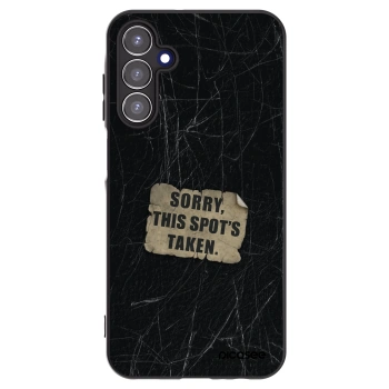 Picasee Samsung Galaxy A15 A155F 4G Hülle - Schwarzes Silikon - SORRY
