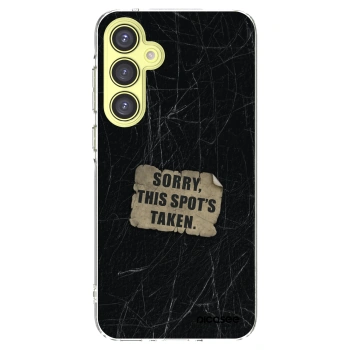 Picasee Samsung Galaxy A35 5G A356B Hülle - Transparentes Silikon - SORRY