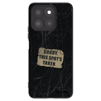 Picasee Honor X8b Hülle - Schwarzes Silikon - SORRY