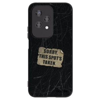 Picasee Honor 200 Lite Hülle - Schwarzes Silikon - SORRY