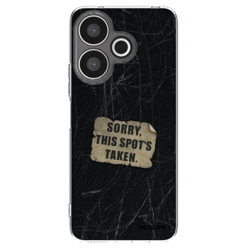 Picasee Xiaomi Redmi 13 4G Hülle - Transparentes Silikon - SORRY
