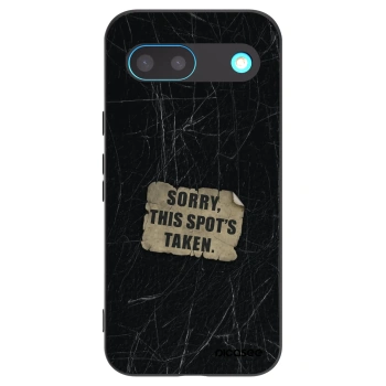 Picasee Google Pixel 8 Hülle - Schwarzes Silikon - SORRY