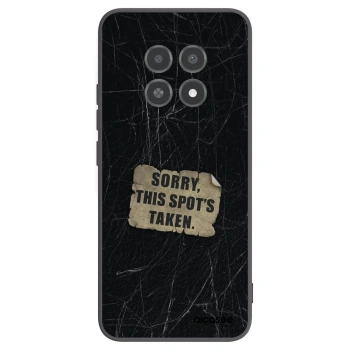 Picasee Realme 12X Hülle - Schwarzes Silikon - SORRY