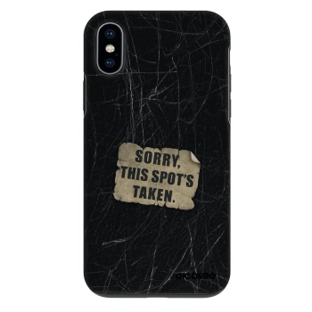 Hülle für Apple iPhone X/XS - SORRY