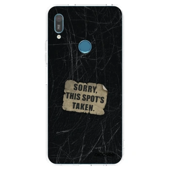 Picasee Huawei Y6 2019 Hülle - Transparentes Silikon - SORRY