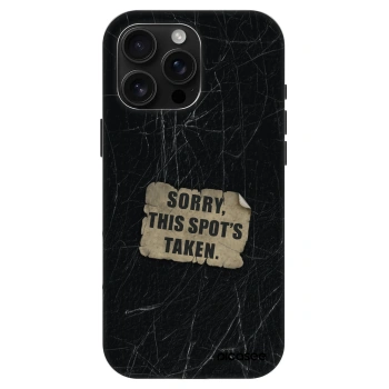 Hülle für Apple iPhone 16 Pro Max - SORRY