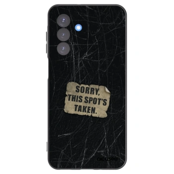 Picasee Samsung Galaxy A17 5G Hülle - Schwarzes Silikon - SORRY