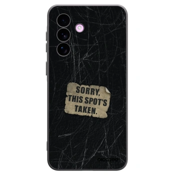 Picasee Samsung Galaxy A57 5G Hülle - Schwarzes Silikon - SORRY