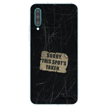 Picasee Samsung Galaxy A30s A307F Hülle - Transparentes Silikon - SORRY