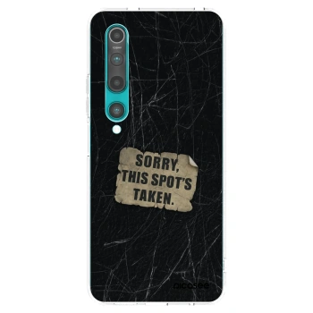 Picasee Xiaomi Mi 10 Hülle - Transparentes Silikon - SORRY