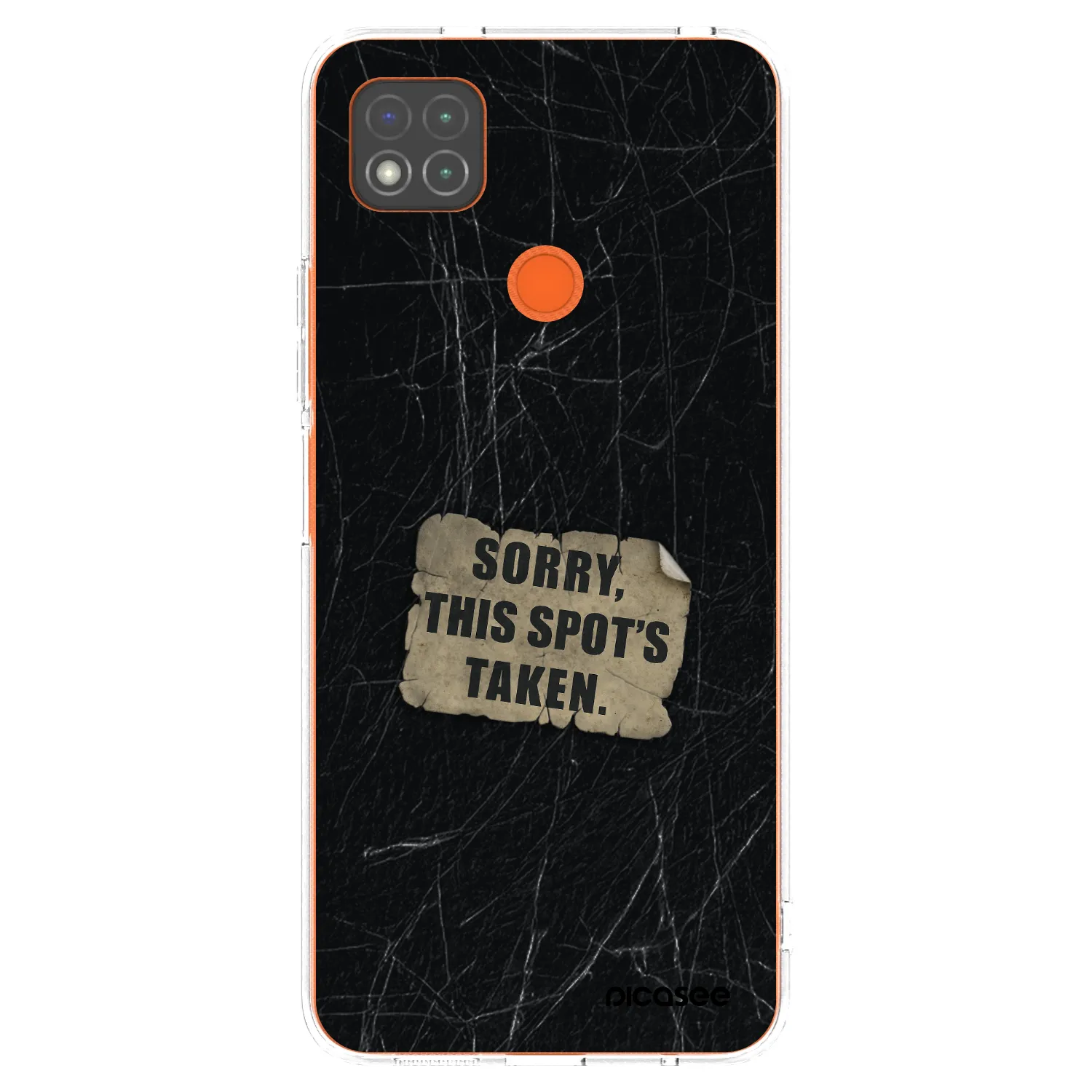 Picasee Xiaomi Redmi 9C Hülle - Transparentes Silikon - SORRY