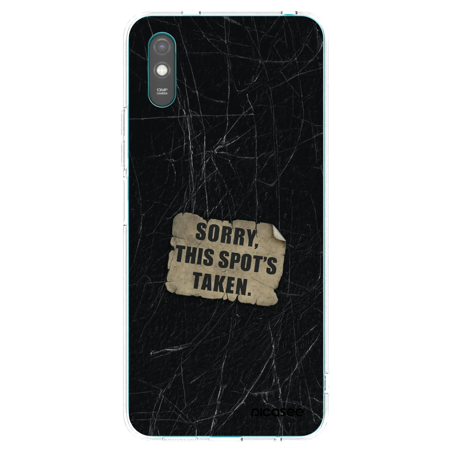 Picasee Xiaomi Redmi 9A Hülle - Transparentes Silikon - SORRY
