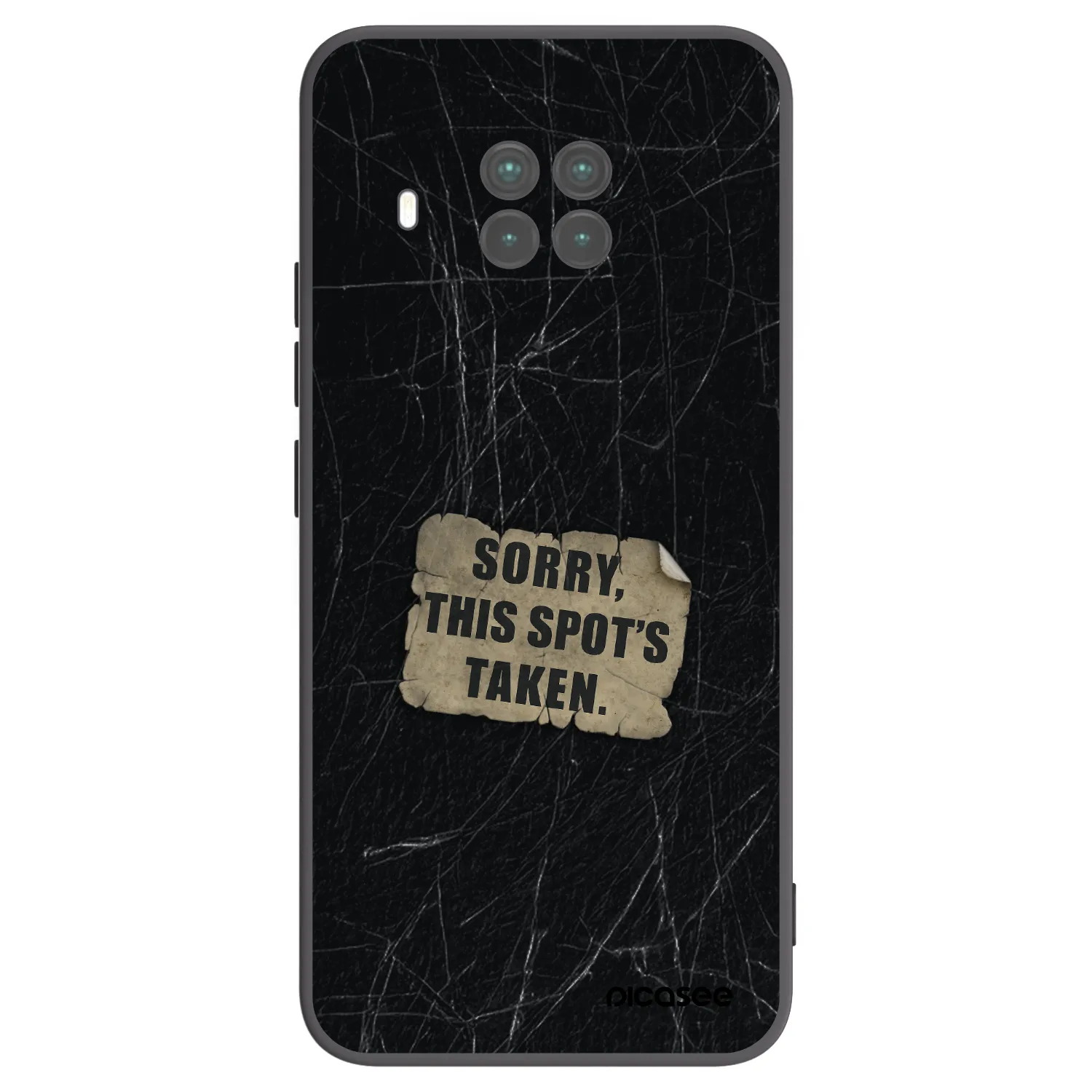 Picasee Xiaomi Mi 10T Lite Hülle - Schwarzes Silikon - SORRY