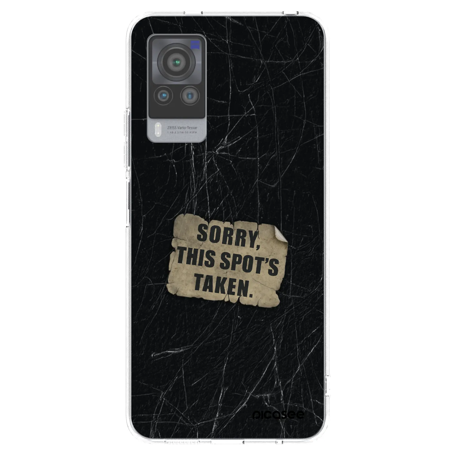 Picasee Vivo X60 Pro 5G Hülle - Transparentes Silikon - SORRY