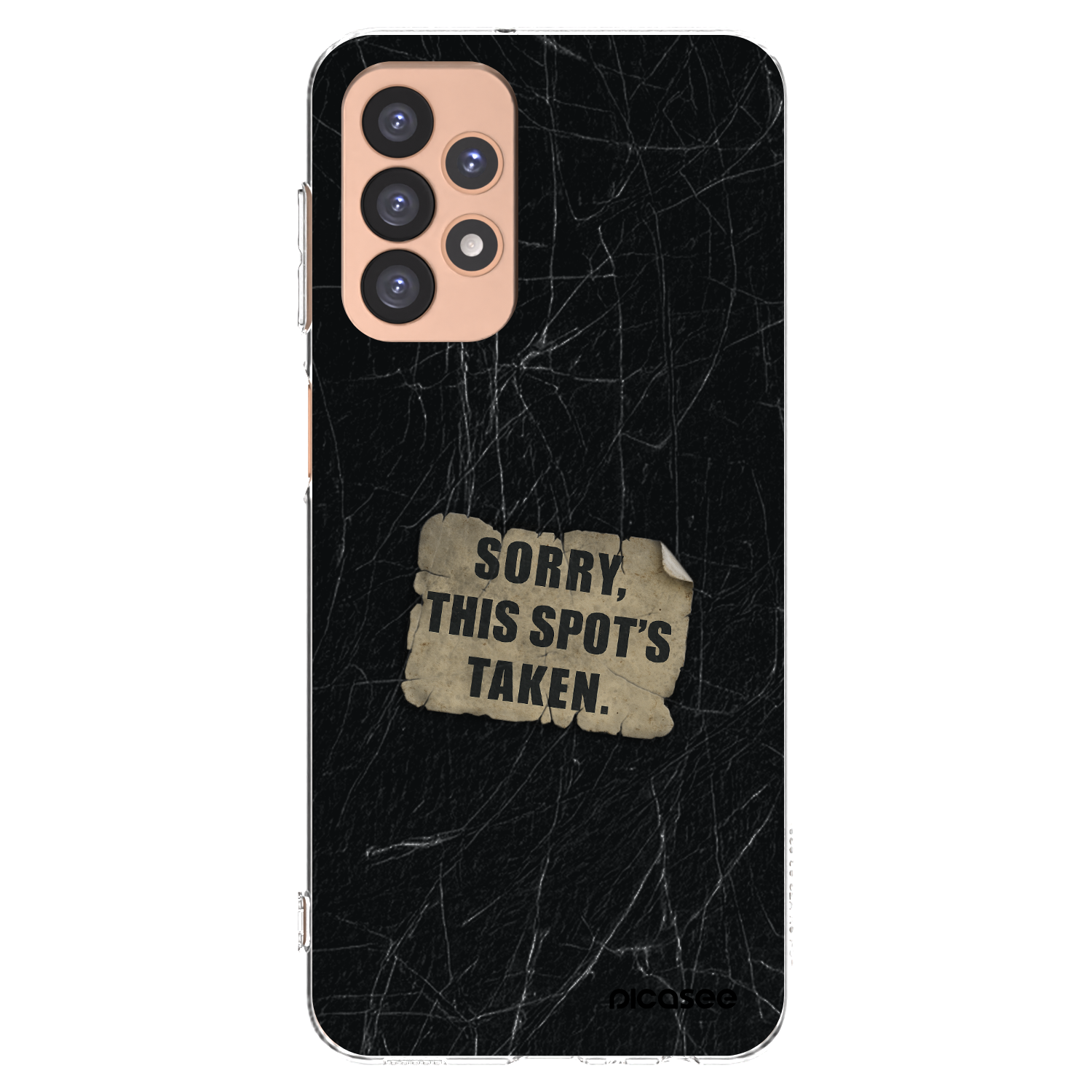 Picasee Samsung Galaxy A23 A236B 5G Hülle - Transparentes Silikon - SORRY