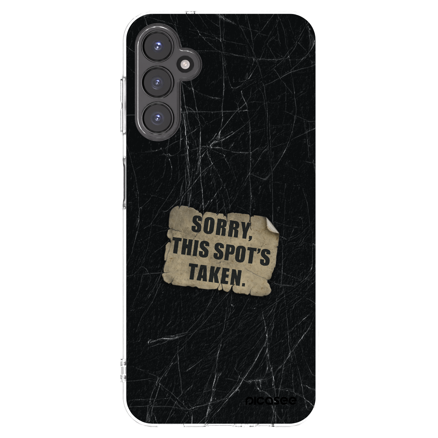 Picasee Samsung Galaxy A14 5G A146P Hülle - Transparentes Silikon - SORRY