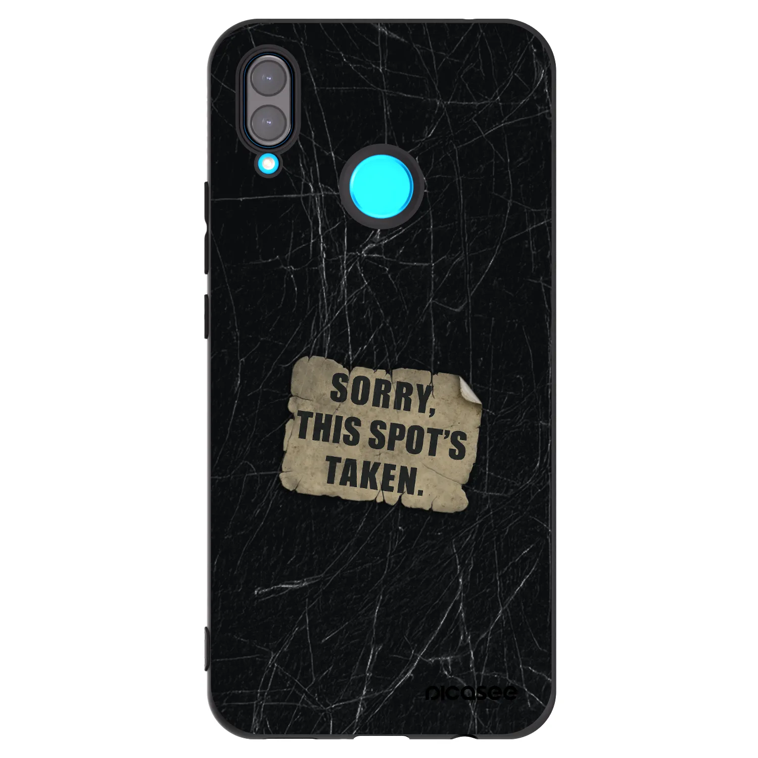 Picasee Huawei Nova 3 Hülle - Schwarzes Silikon - SORRY